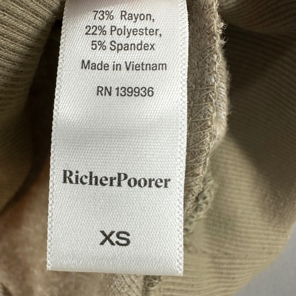 Richer Poorer Polo Shirt Knit Top Button Up Short Sleeve Casua Ladie's XS - Picture 3 of 7